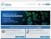 Tablet Screenshot of clgenetics.com